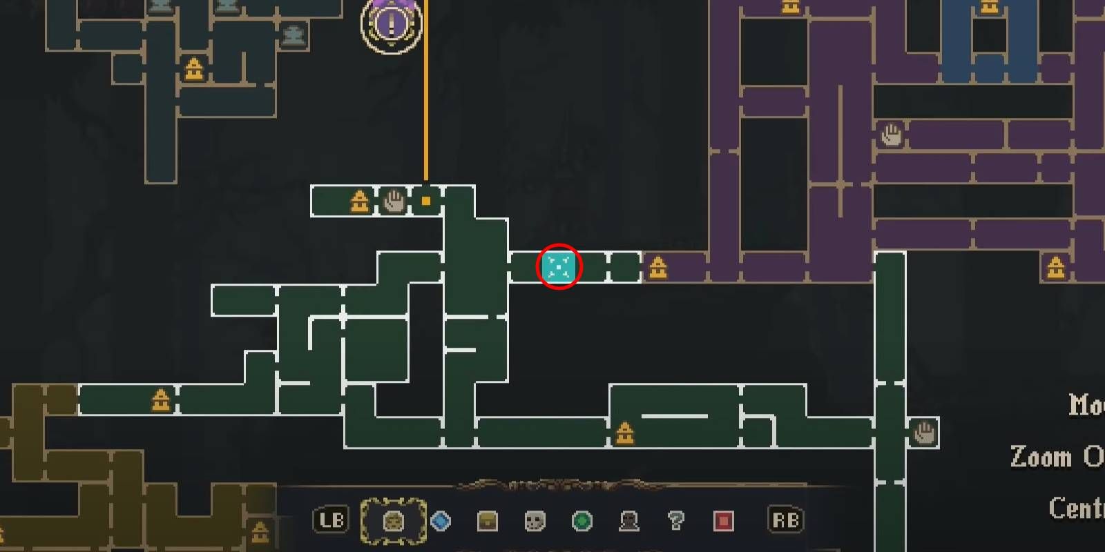 Blasphemous 2 Choir of Thorns Proximo’s Brother #7 Location Marked in Red