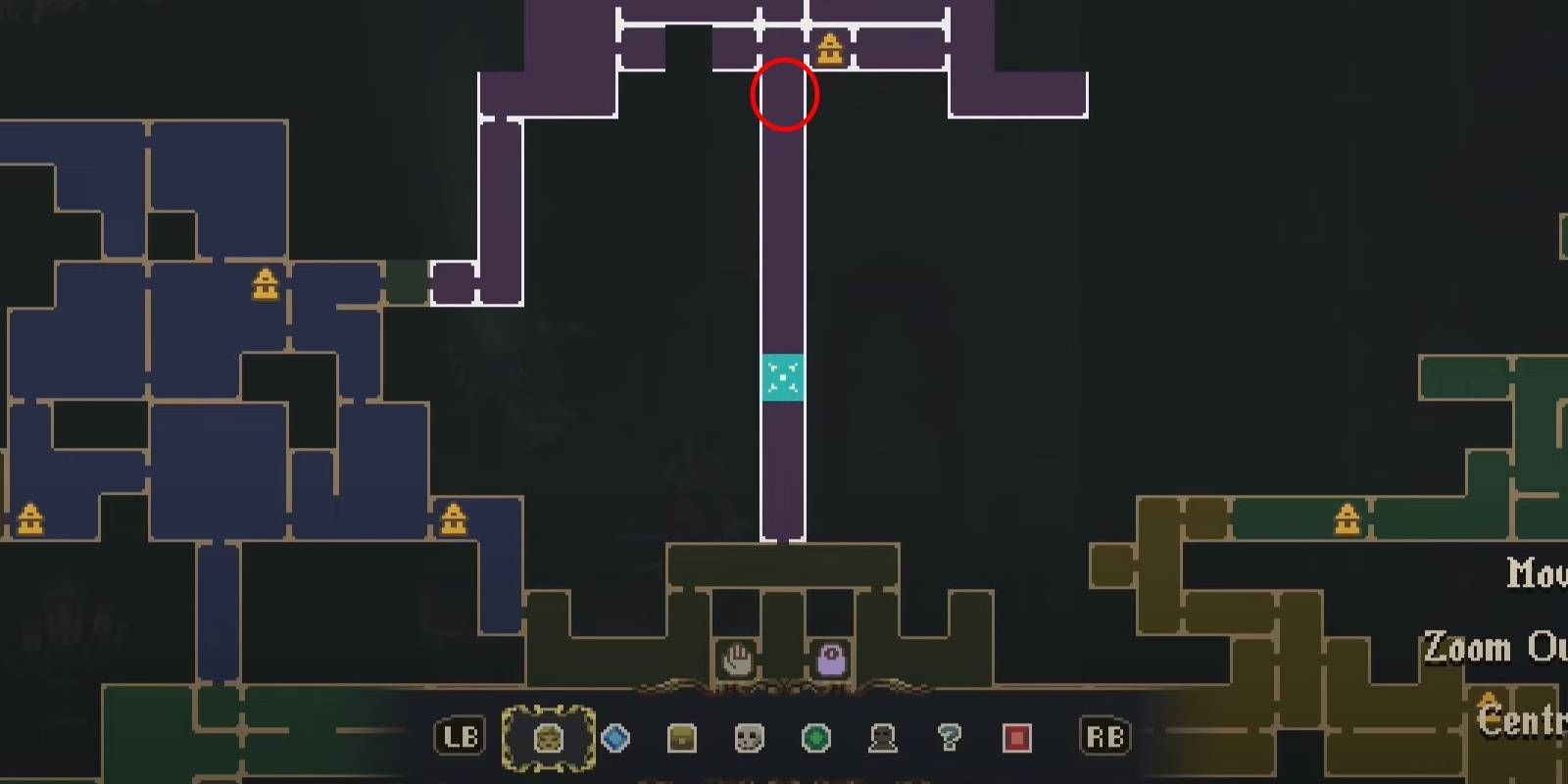 Blasphemous 2 Elevated Temples Proximo’s Brother #13 Location Marked in Red