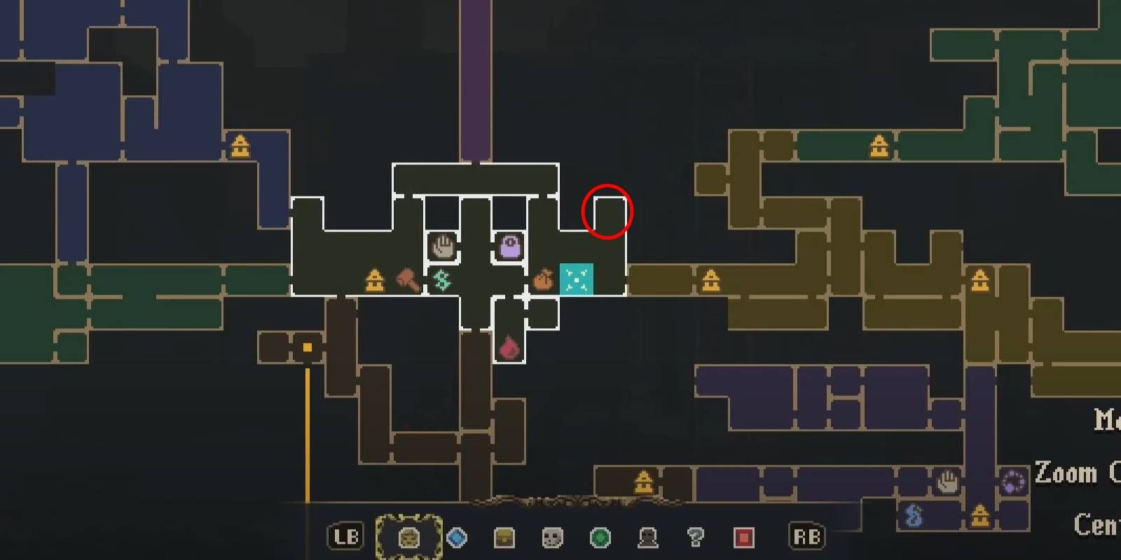 Blasphemous 2 City of Blessed Name Proximo’s Brother #10 Location Marked in Red