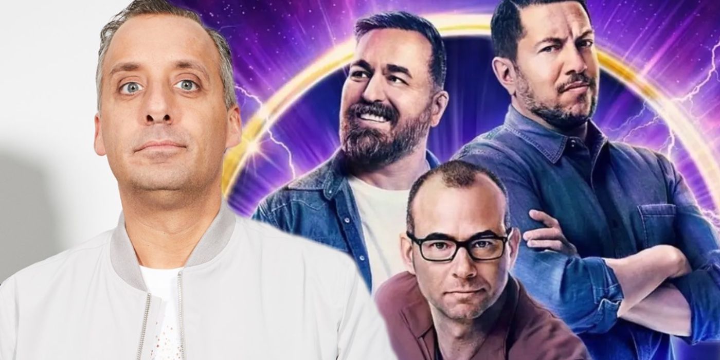 A composite image of the guys from Impractical Jokers 