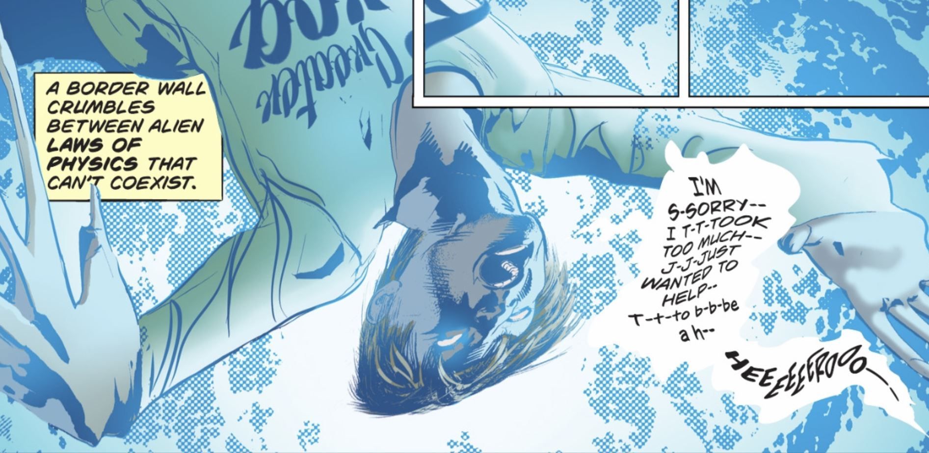 Indigo Streak Wants to be a Hero DC