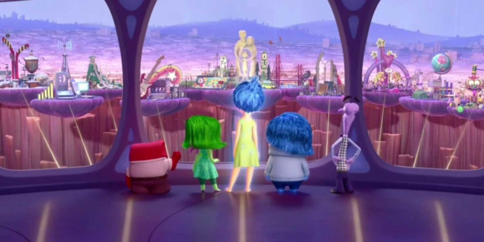 Inside Out In Minecraft Riley's Mind In Inside Out: All Emotions, Locations & How It Works ...