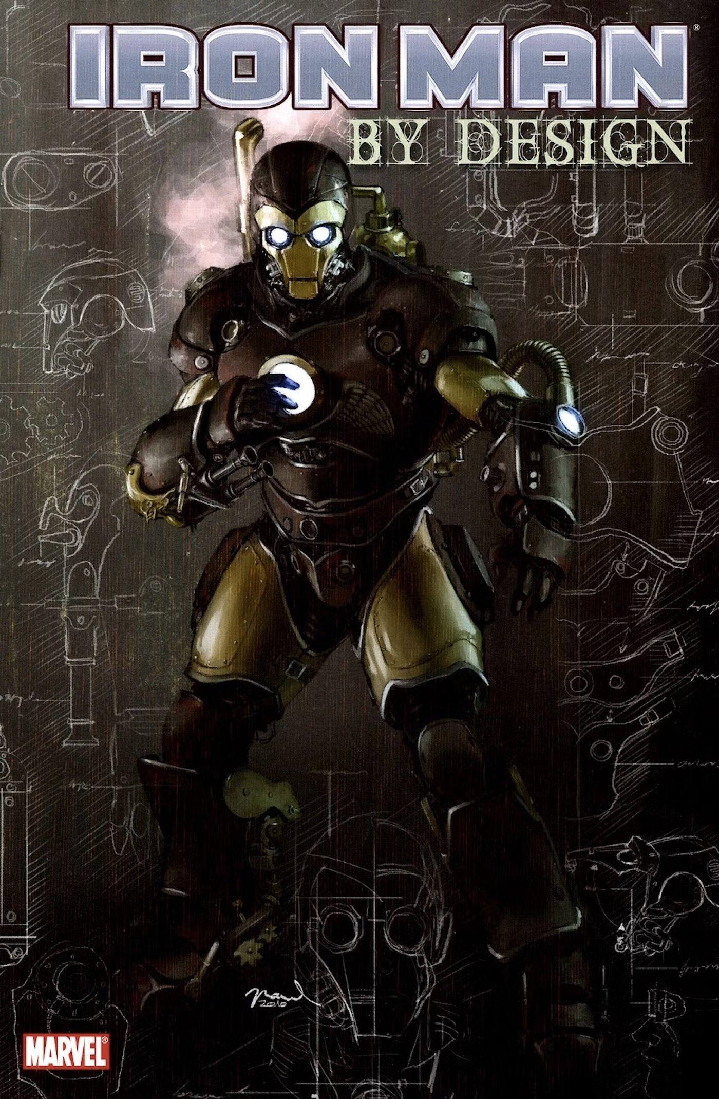 Iron Man Da Vinci Armor Cover