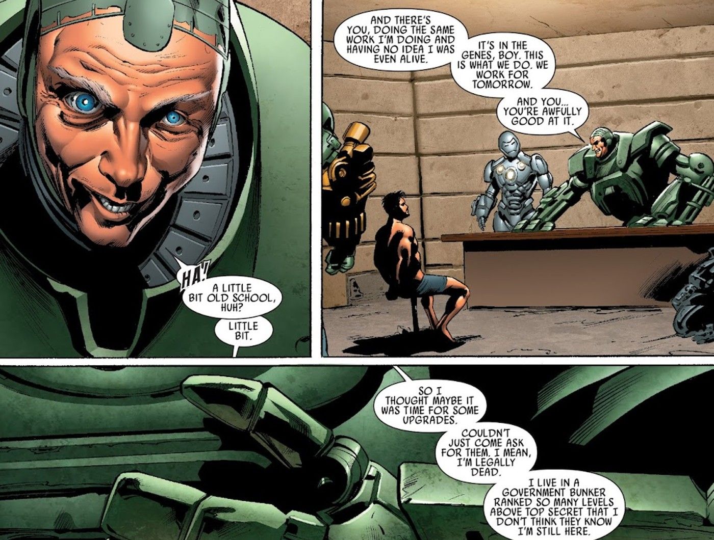 iron man grandfather armor