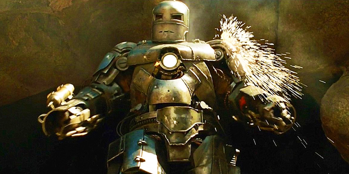 La première armure d'Iron Man dans le MCU