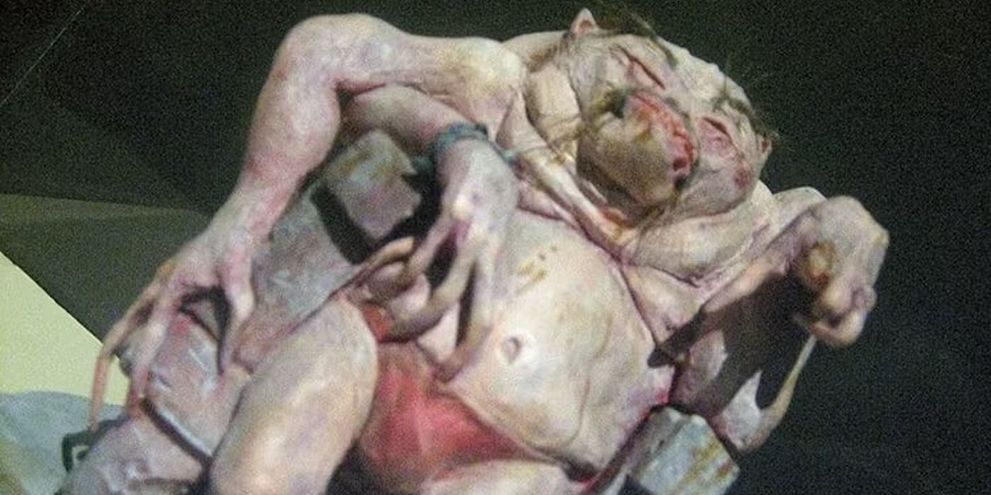 First Jabba the Hut model that was rejected in Star Wars