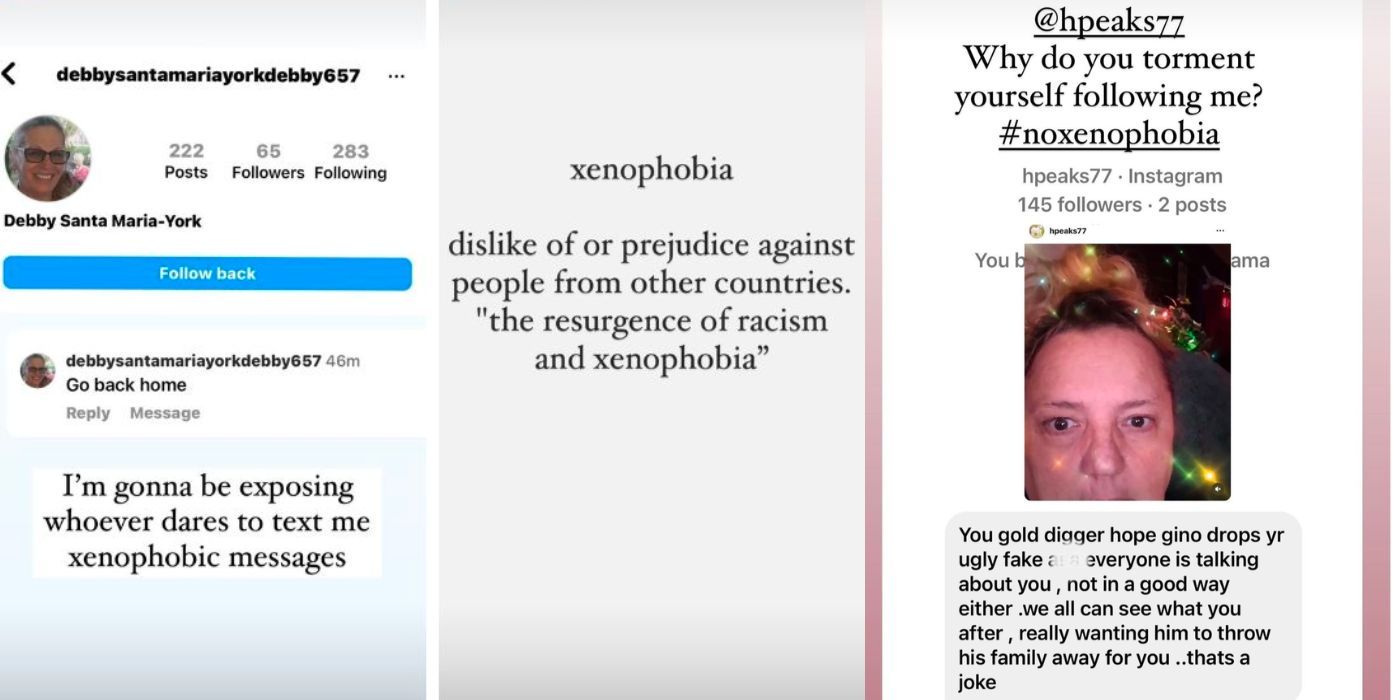 90 Day Fiance star Jasmine Pineda&rsquo;s Instagram Stories about xenophobic comments