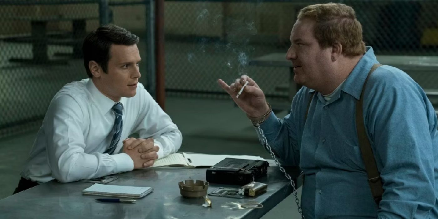 Jerry Burdos talking to Holden Ford on Mindhunter