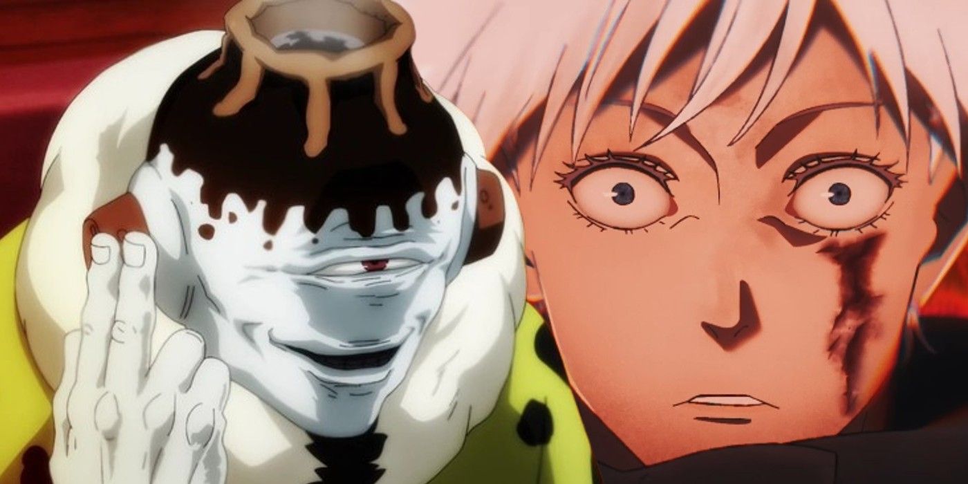 Jogo and Gojo from Jujutsu Kaisen