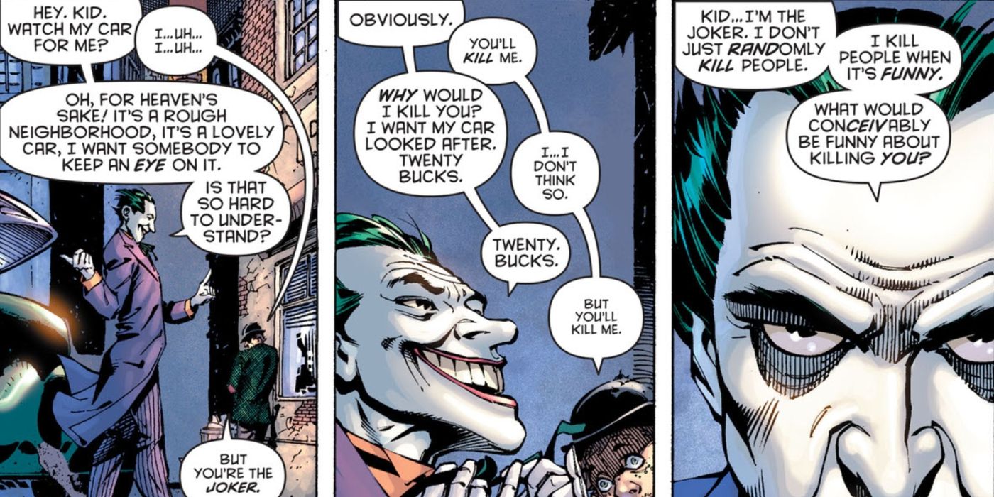Joker What Would be Funny DC