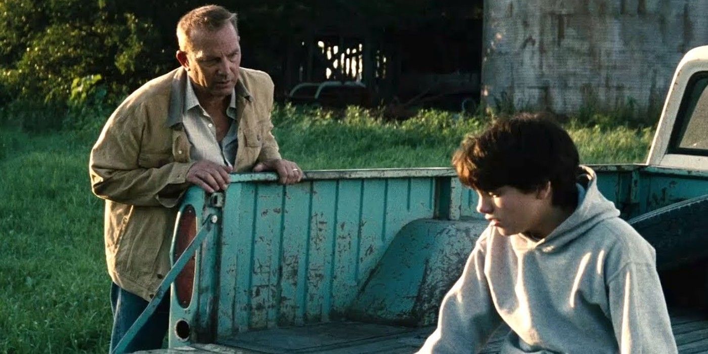 Jonathan and Clark Kent in Man of Steel