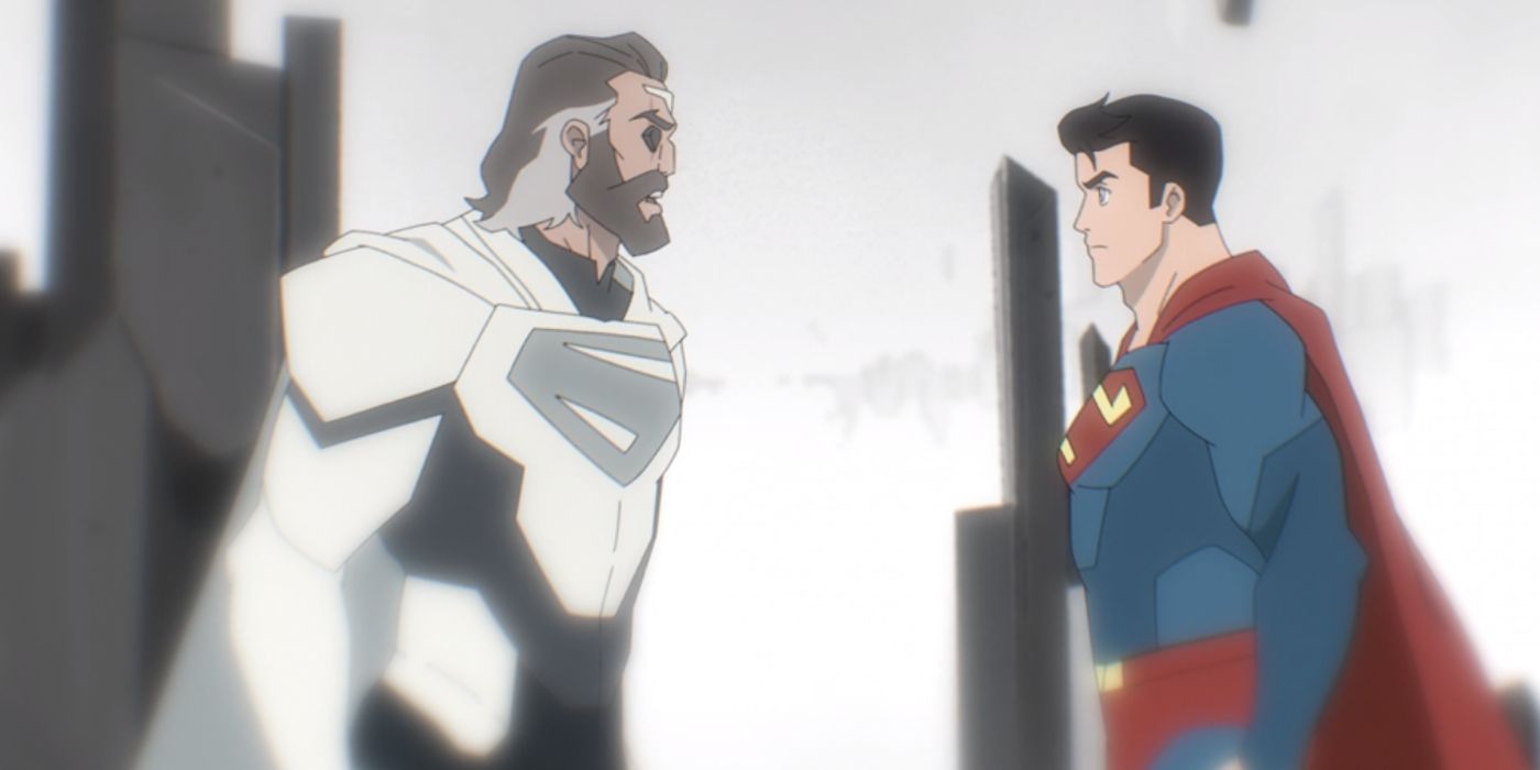 Jor-El and Kal-El in My Adventures With Superman episode 10