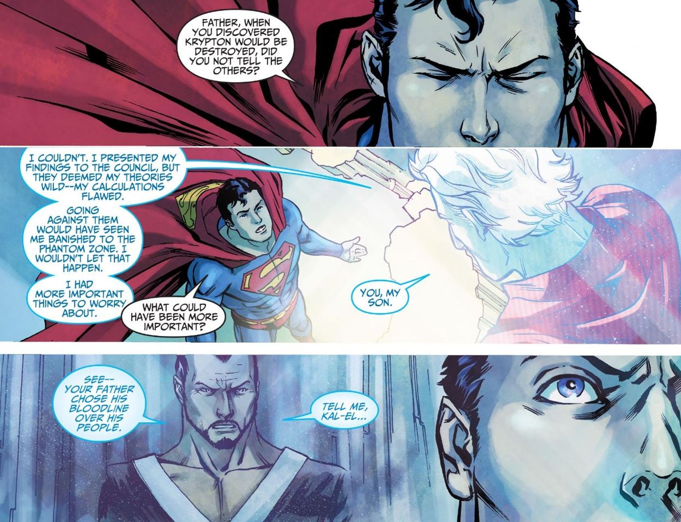 Jor-El Failed Krypton DC