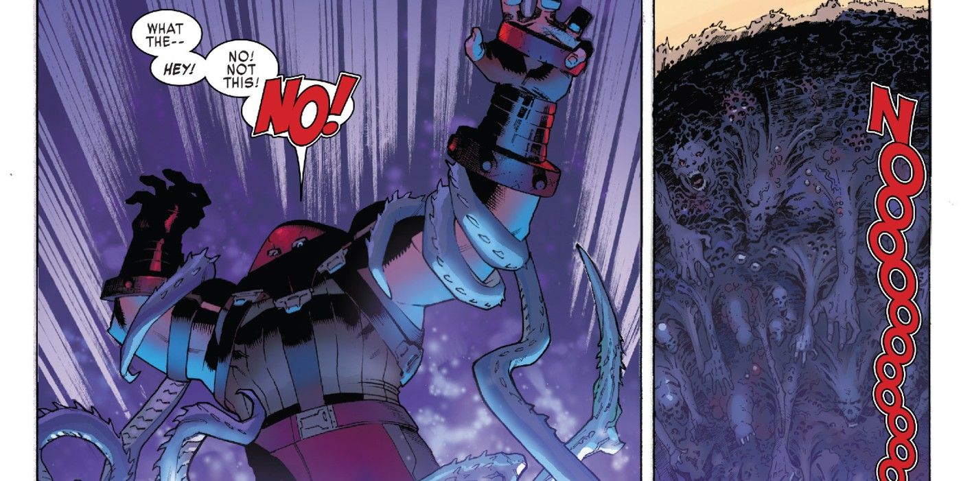 Juggernaut sent through a portal to Siberia by the time displaced Beast in X-Men Blue #1