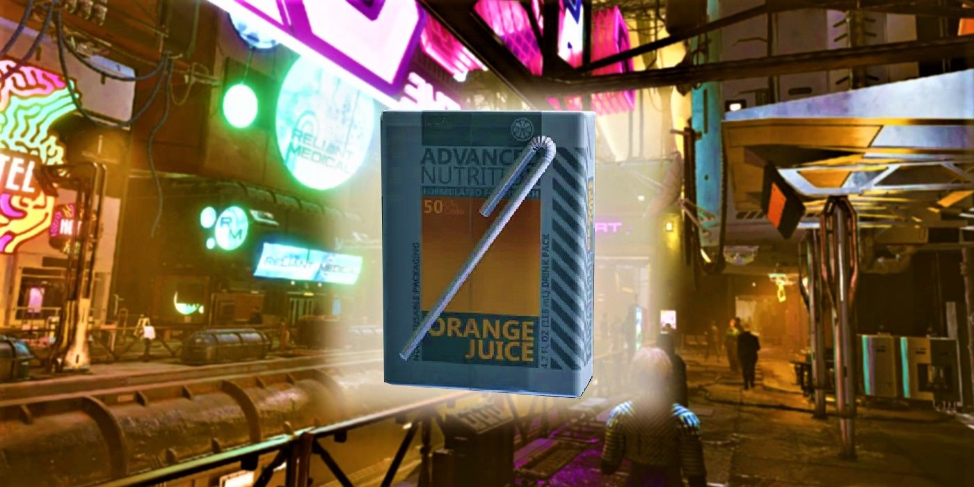 A glowing juicebox reading