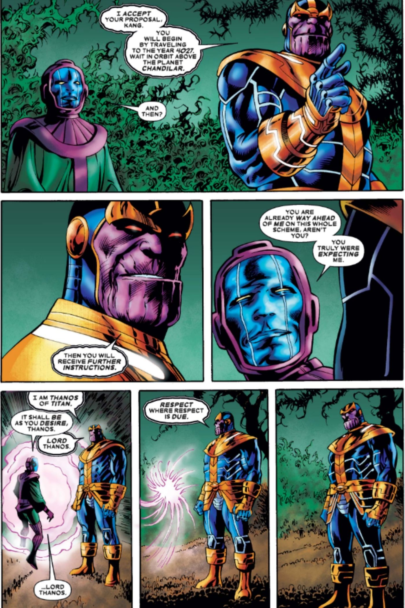 Kang's Name for Thanos Permanently Settles Who's More Powerful