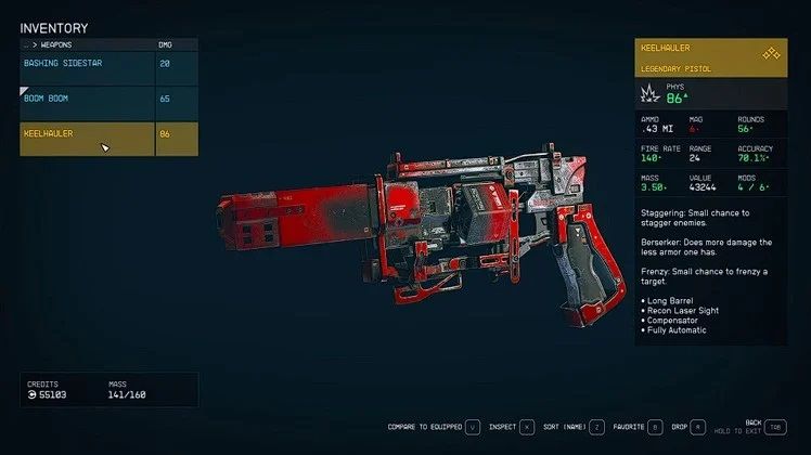 Keelhauler in Starfield