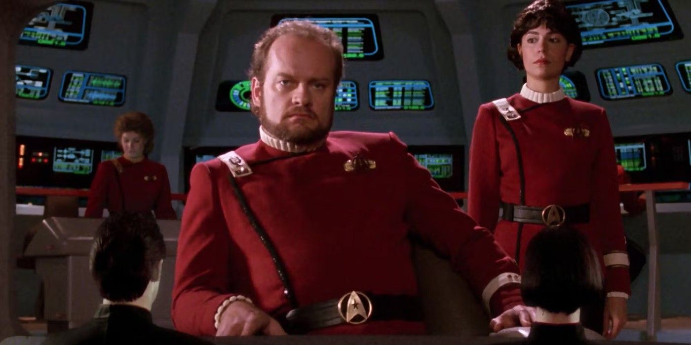 Kelsey Grammer as Captain Bateson in the Star Trek TNG episode Cause and Effect