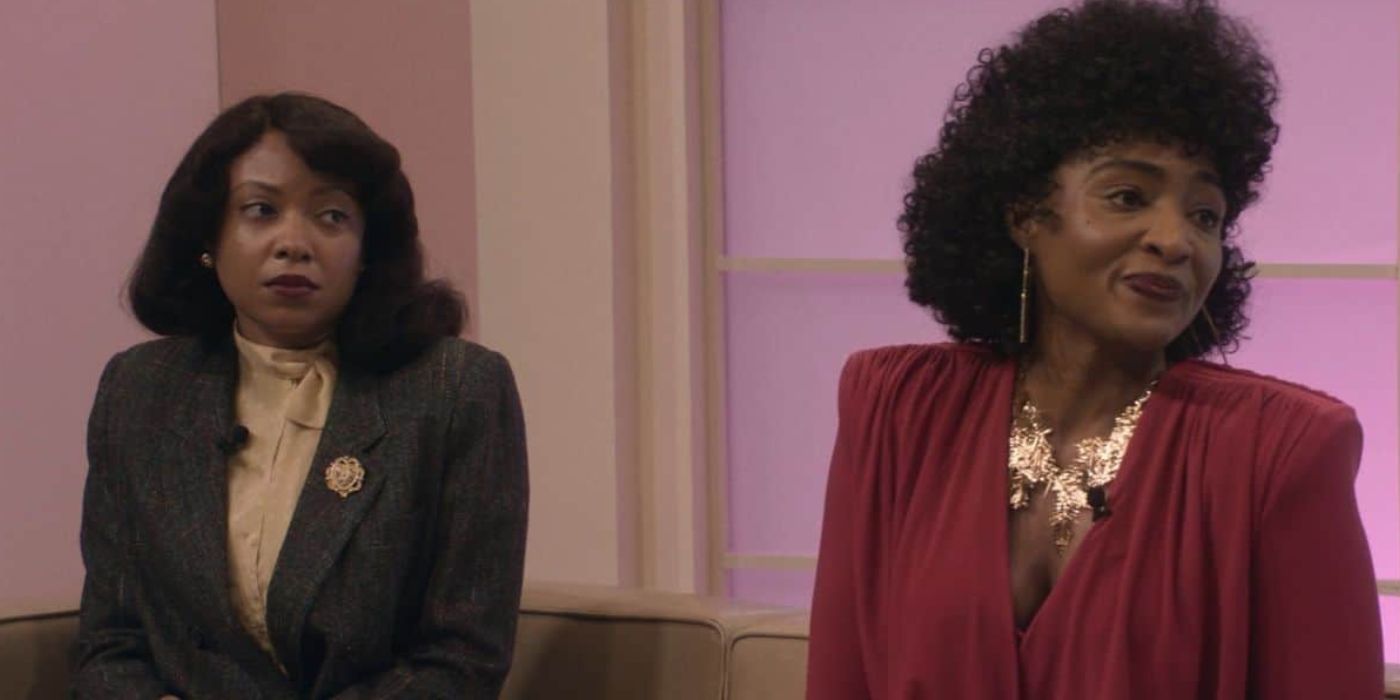 Kendra Rae Phillips and Diana Gordon in The Other Black Girl