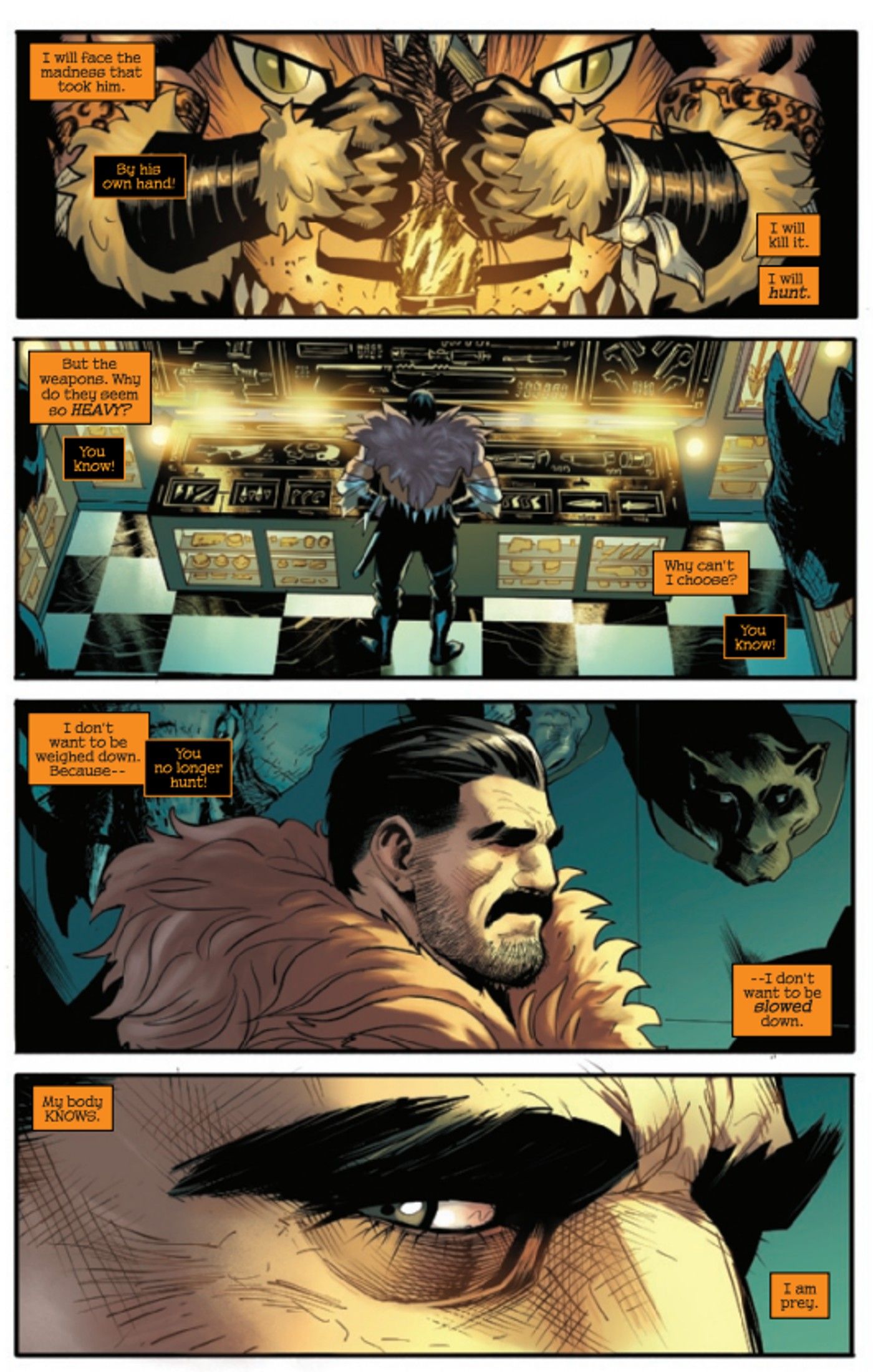 Kraven vs Spidey in Amazing Spider-Man #33-3