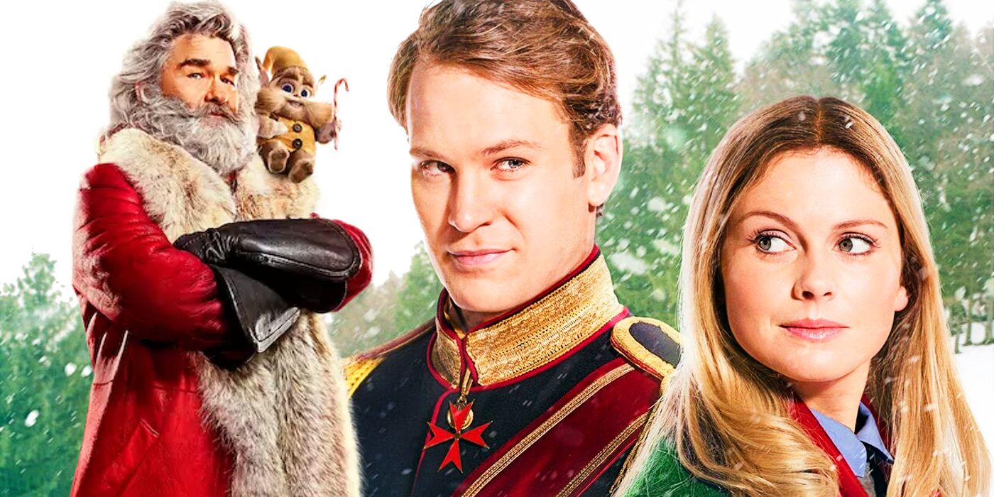 kurt russell in the christmas chronicles with the stars of a christmas prince