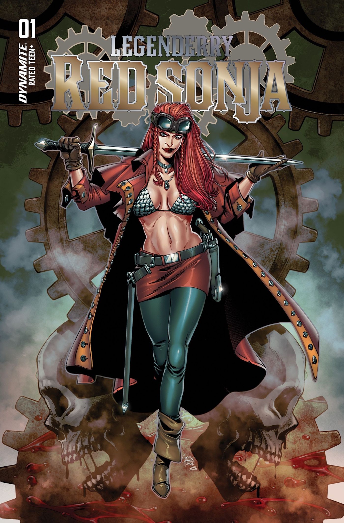 Legenderry Red Sonja Howell Variant Cover