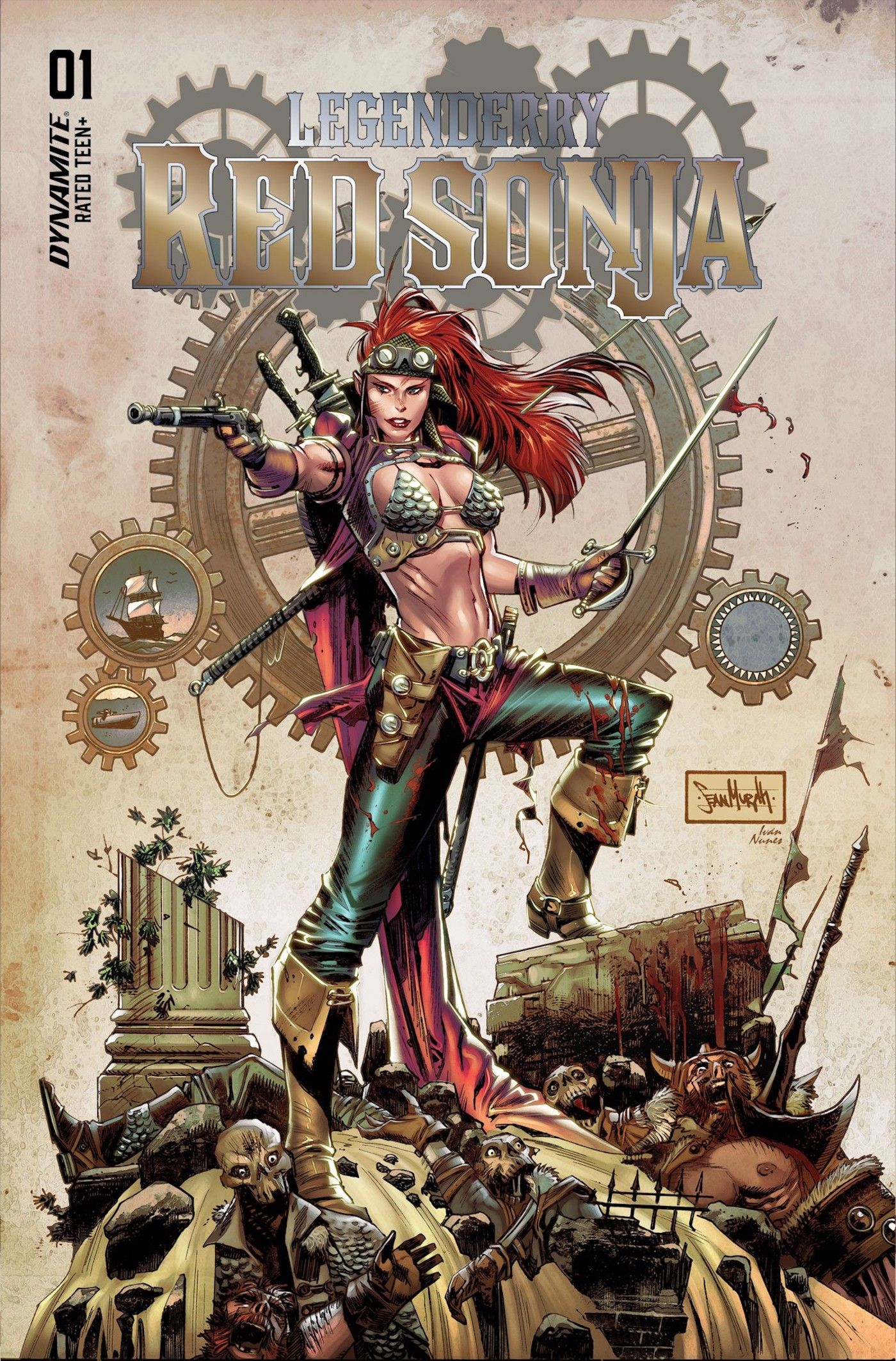 Legenderry Red Sonja Sean Murphy Cover