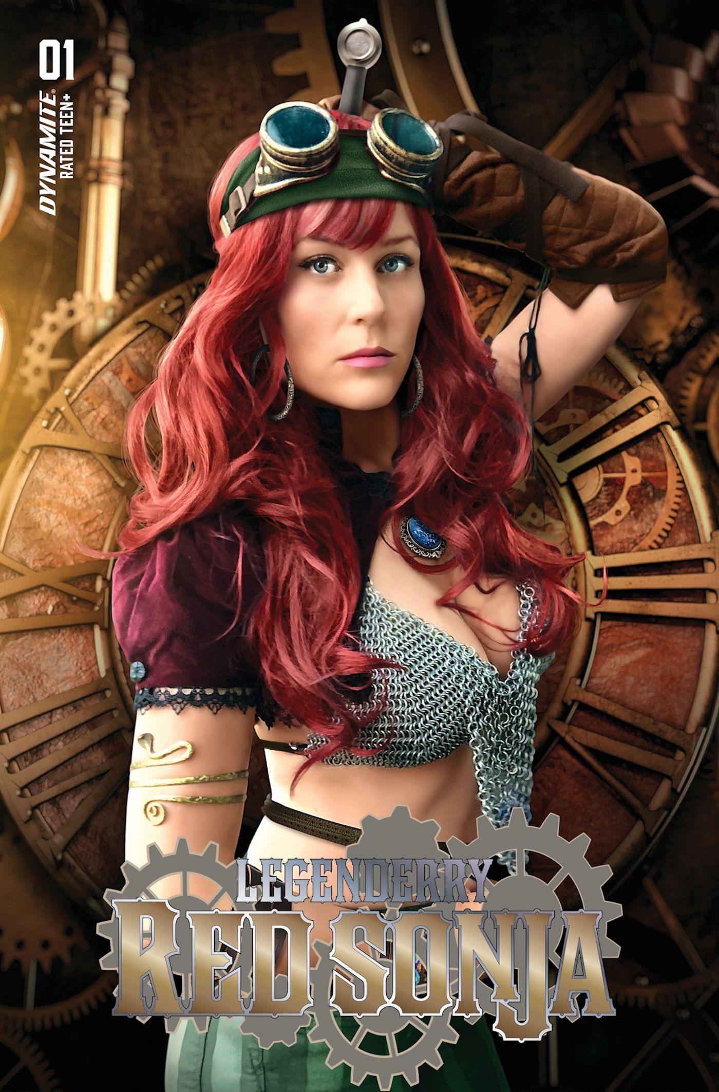 Legenderry Red Sonja Shannon Kingston Cosplay Cover