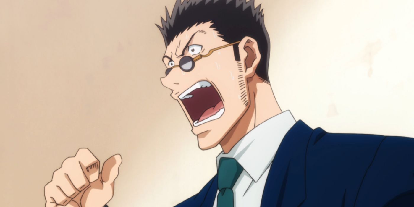 Leorio-from-Hunter-x-Hunter-2011-upset-and-shouting
