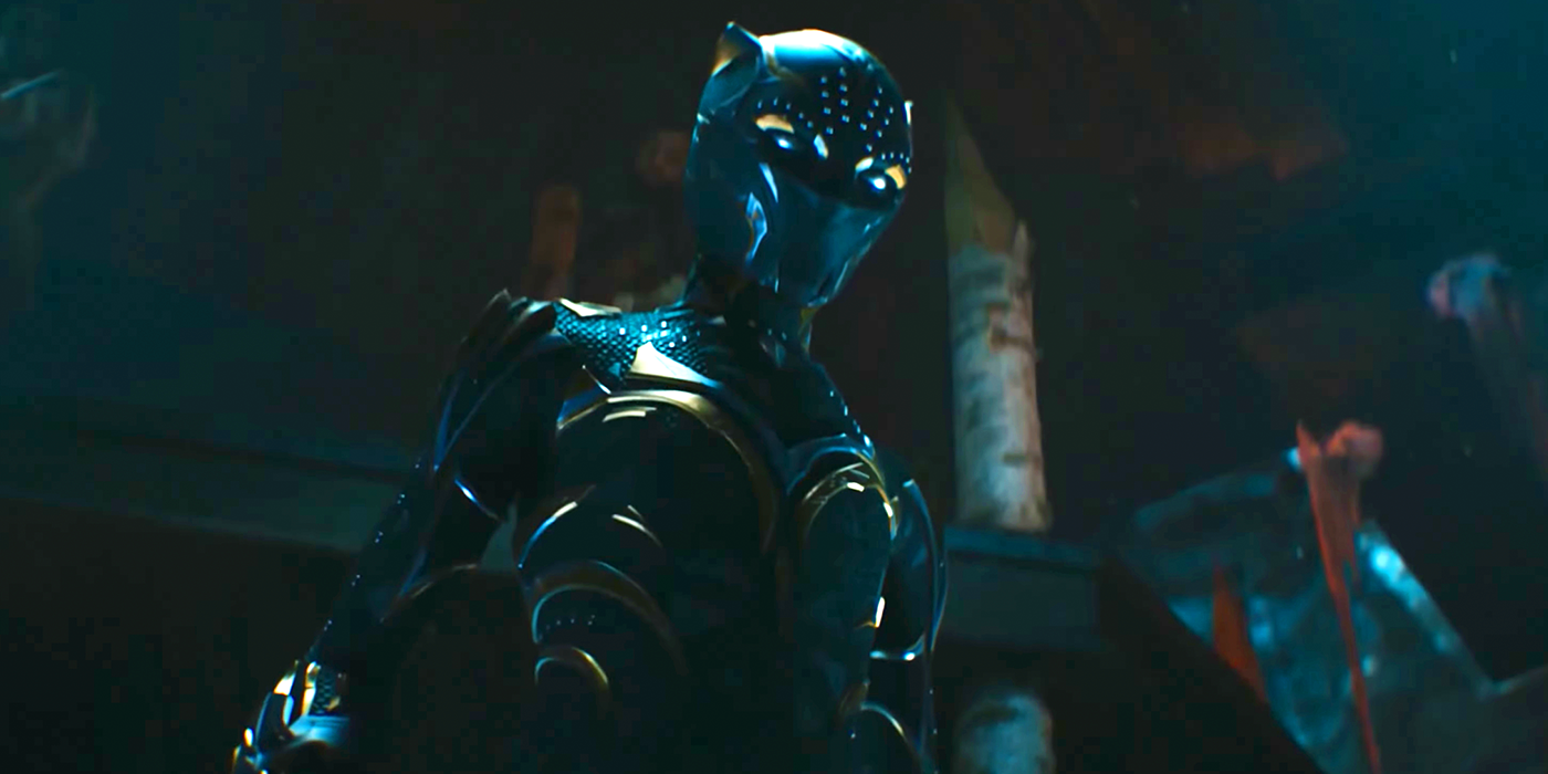 Letitia Wright as Black Panther in MCU Phase 4