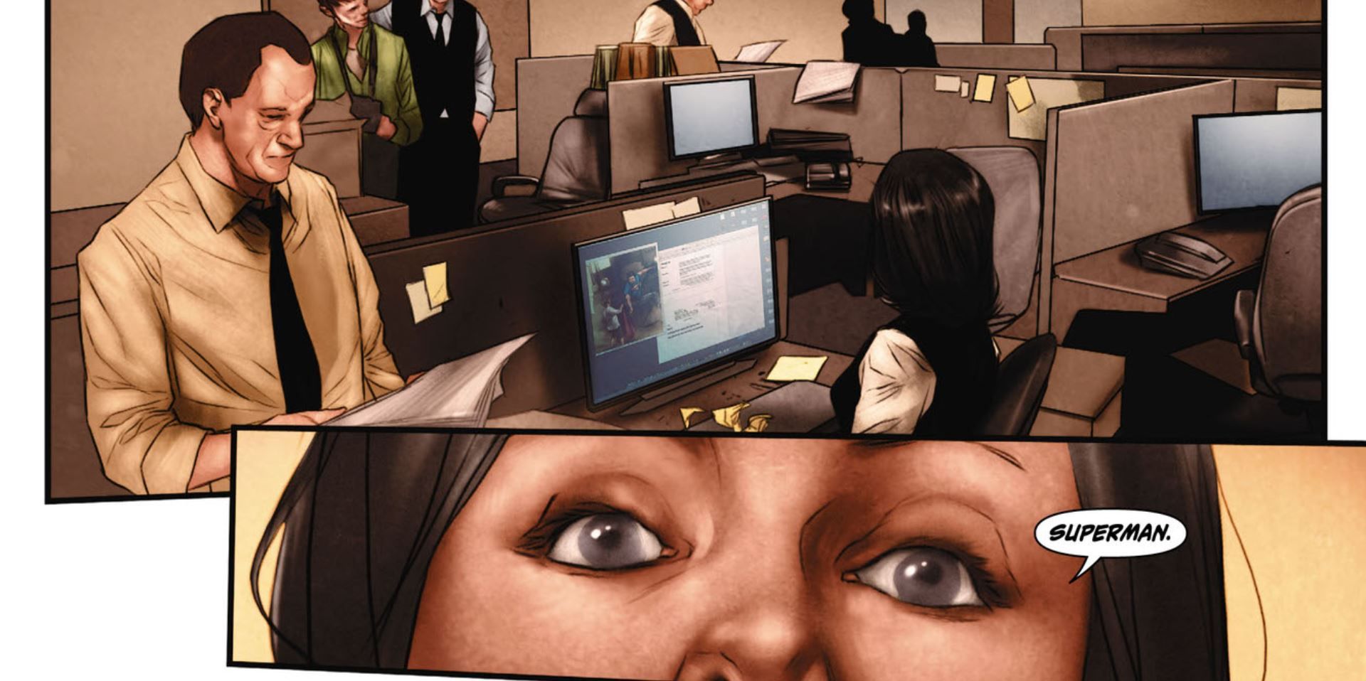 Lois Gives Superman His Name DC