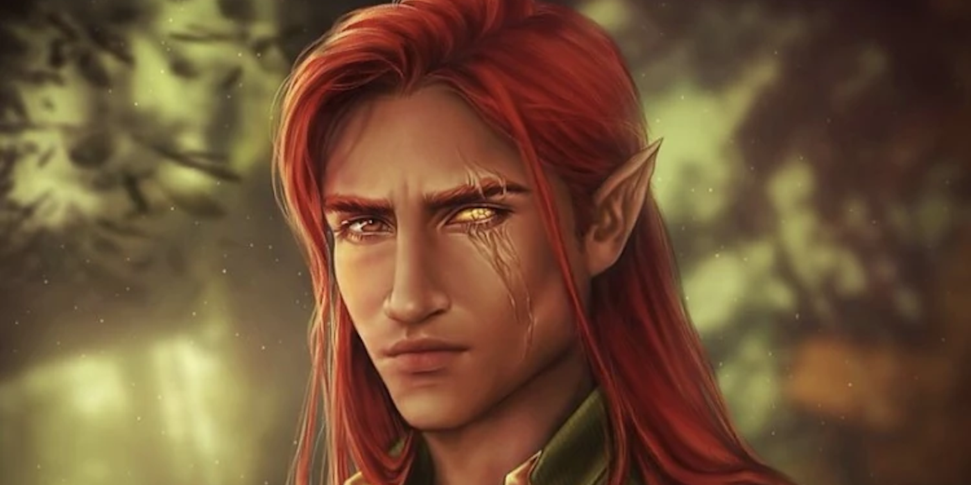 Elf Lucien Vanserra in A Court of Thorns and Roses by Dominique Wesson