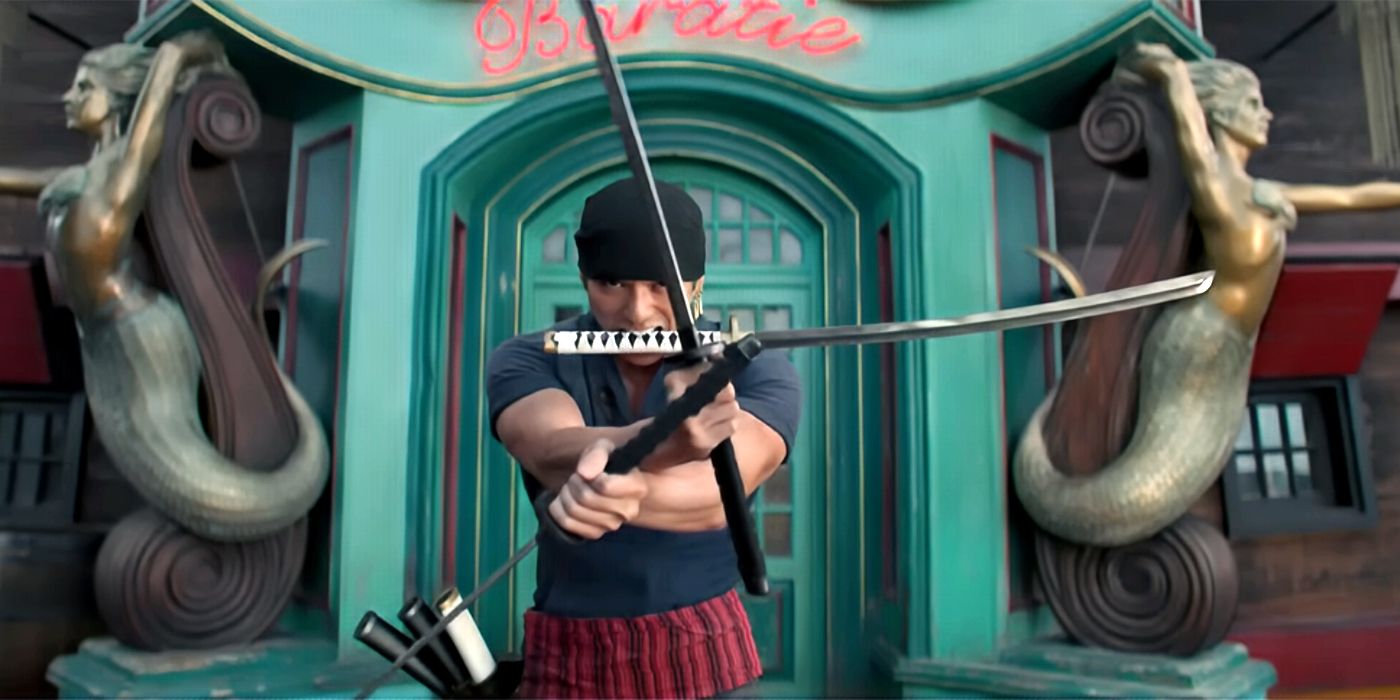 Roronoa Zoro First Appearance and Combat Scene One Piece Live Action  Netflix 