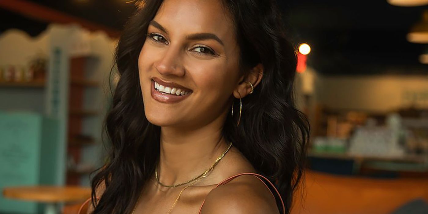 Madina Alam from The Bachelor Season 28 Posing and Smiling