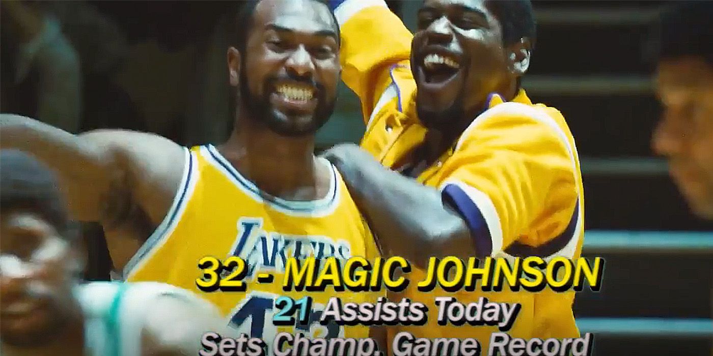 Magic Johnson sets NBA Finals assists record in Winning Time season 2 episode 7