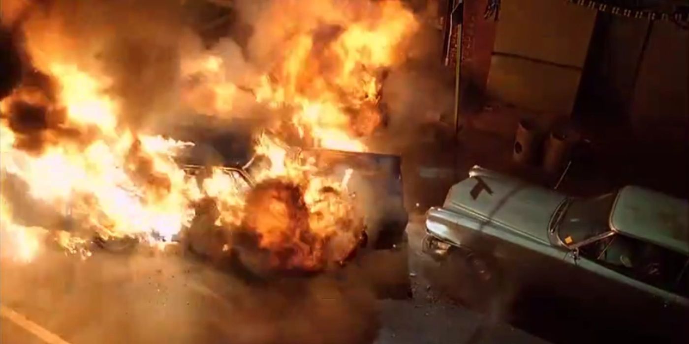 Car explosion from A Bronx Tale