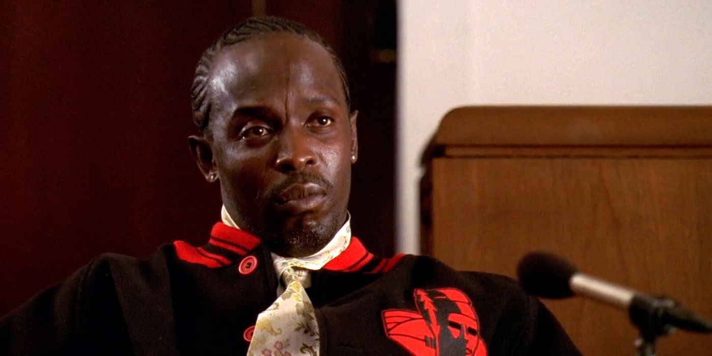 Omar Little testifying in court in The Wire