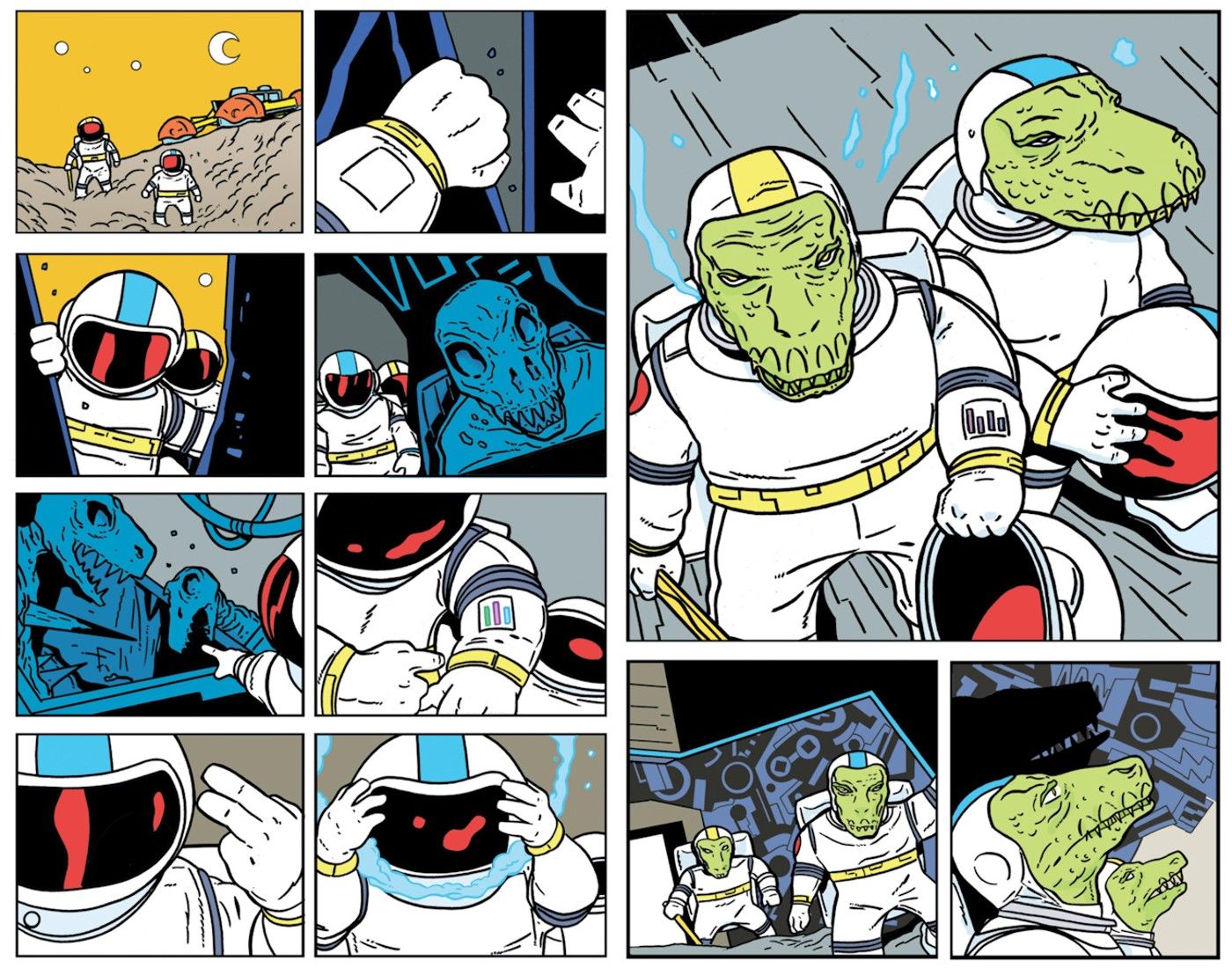 Man From Maybe Oni Comic Preview Page 2