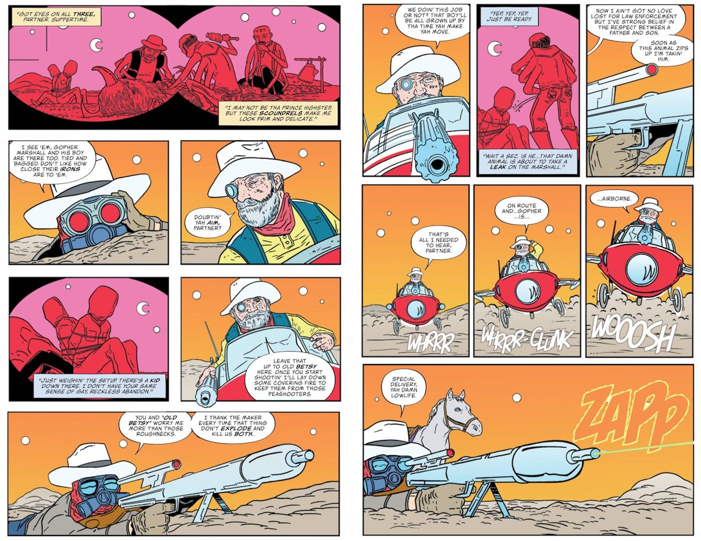 Man From Maybe Oni Comic Preview Page 4