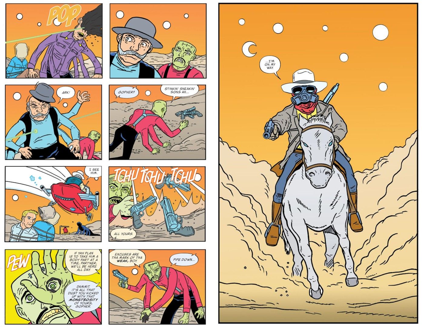 Man From Maybe Oni Comic Preview Page 5