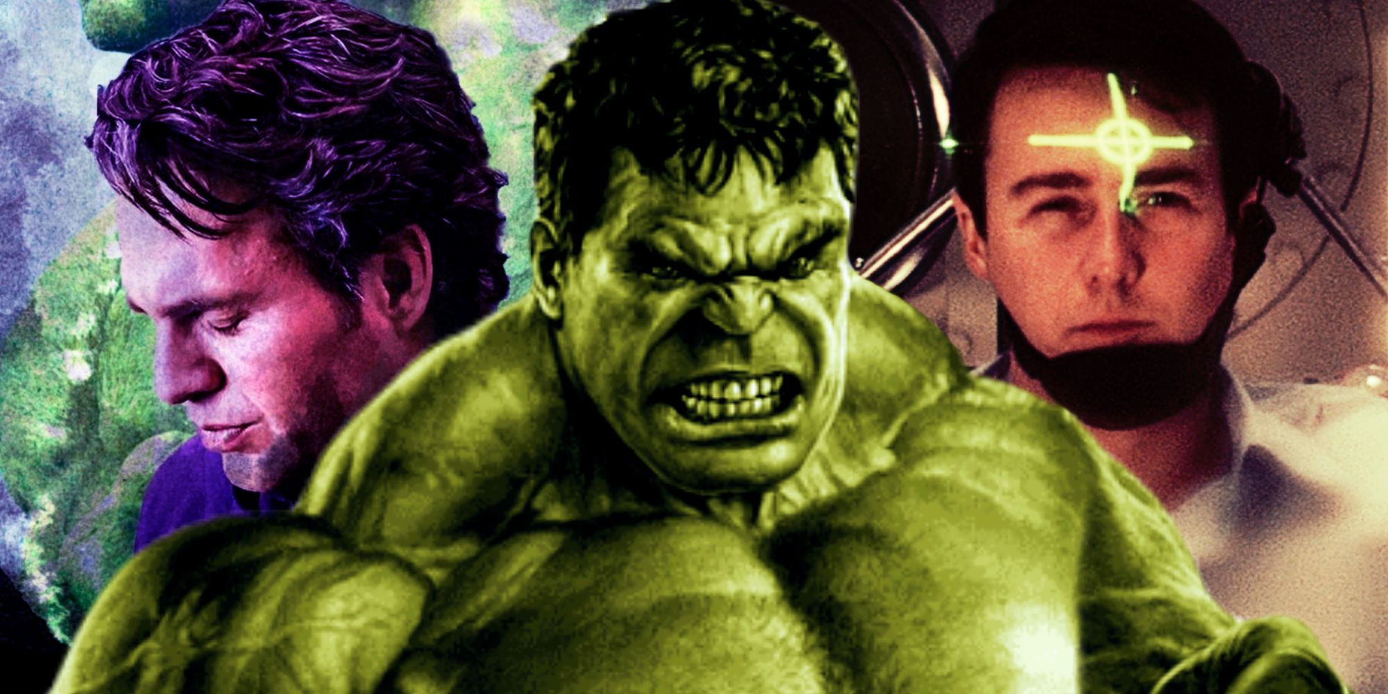 Mark Ruffalo and Edward Norton in Hulk's MCU Origin Story