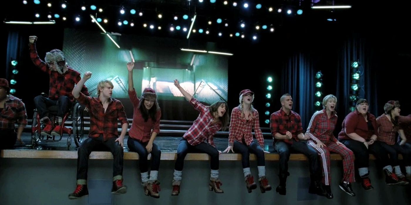 The Glee club sings an MCR song.