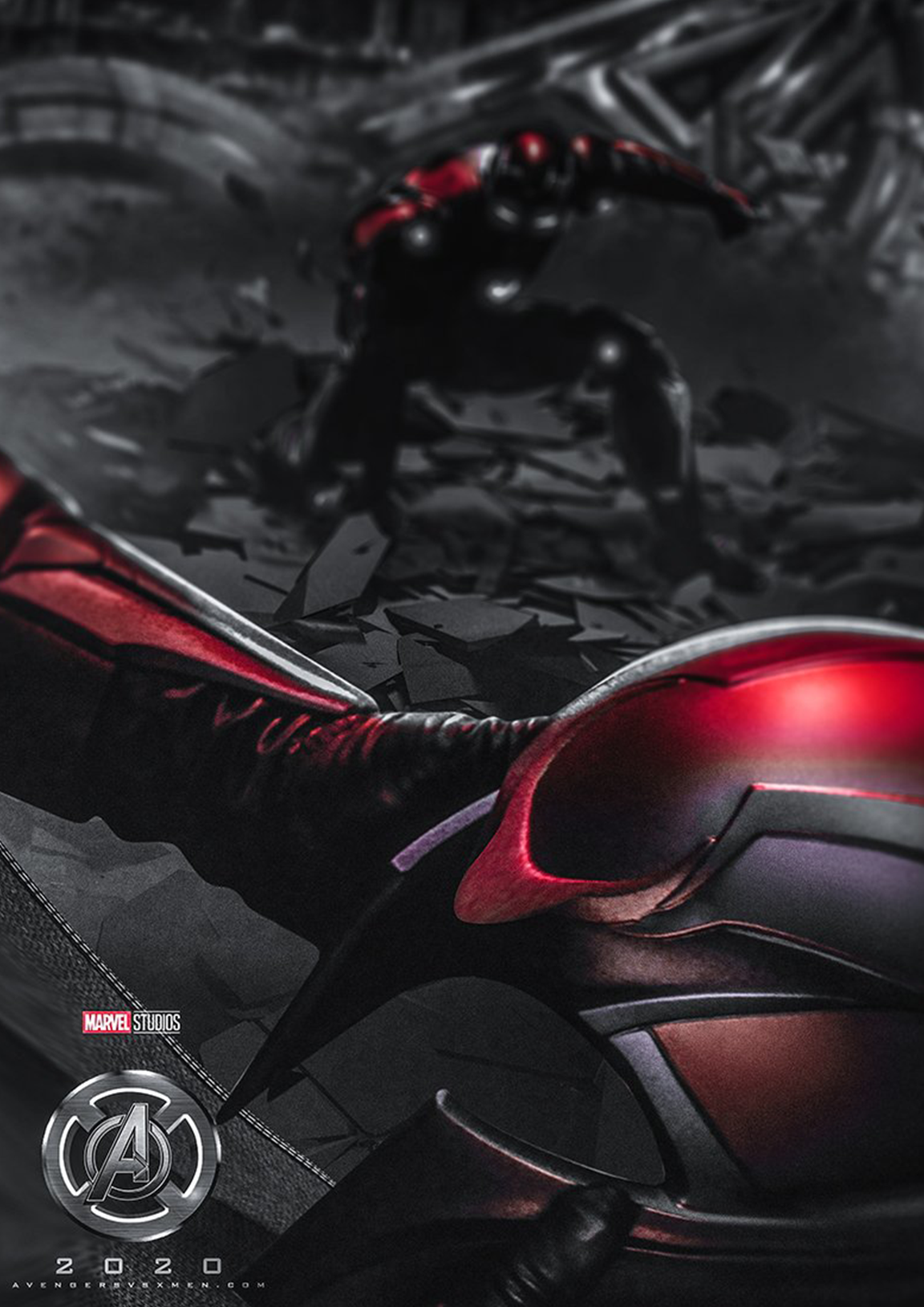 MCU fan poster for Avengers vs. X-Men