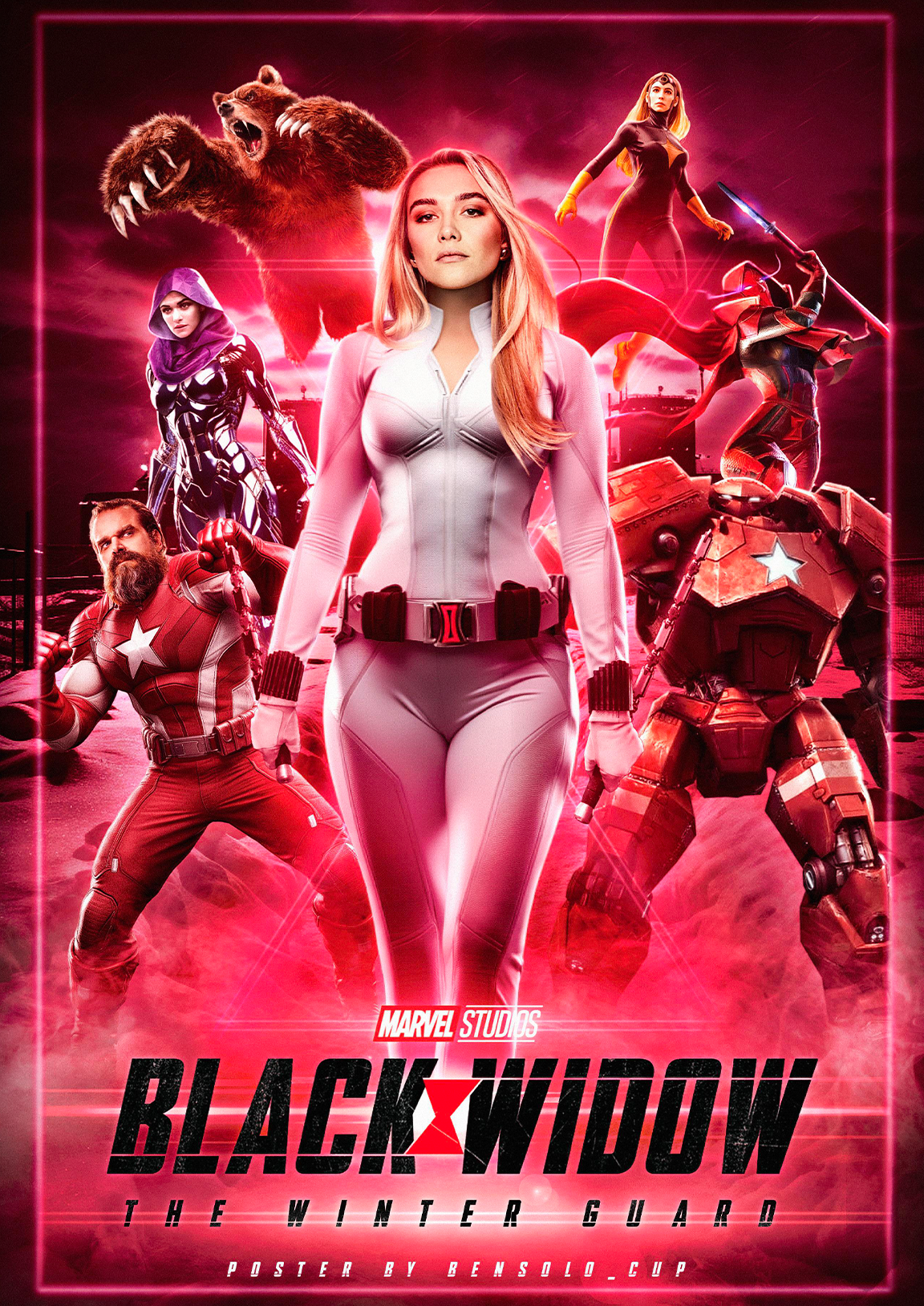 MCU fan poster for Black Widow 2