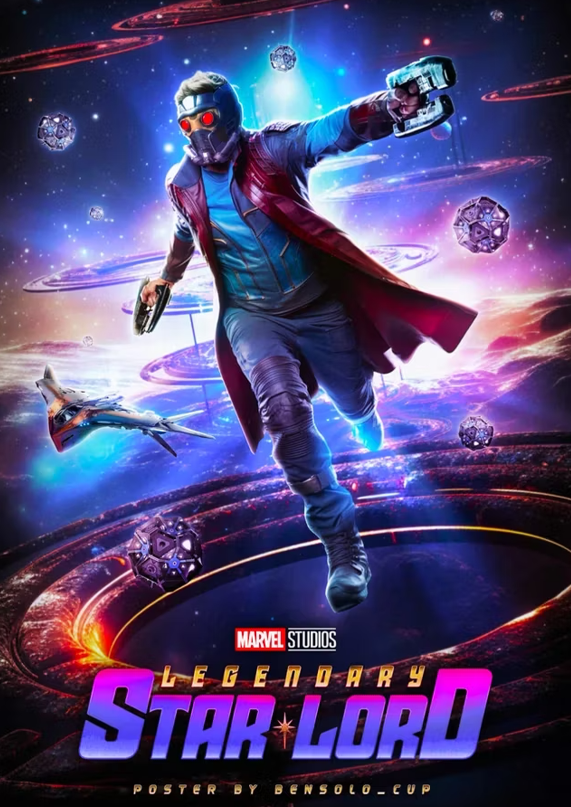 MCU fan poster for Legendary Star-Lord