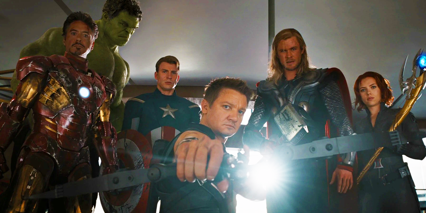 MCU’s Avengers capturing Loki in The Avengers