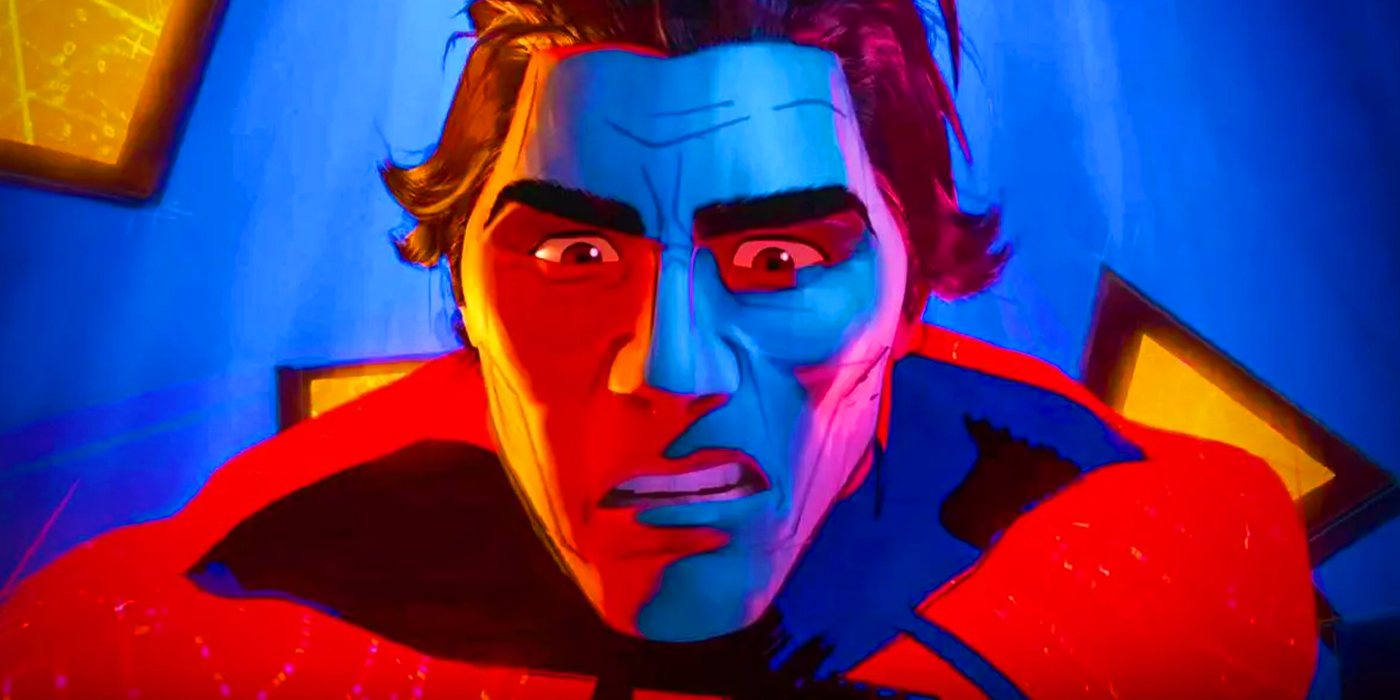 Miguel O'Hara aka Spider-Man 2099 in Spider-Man Across the Spider-Verse