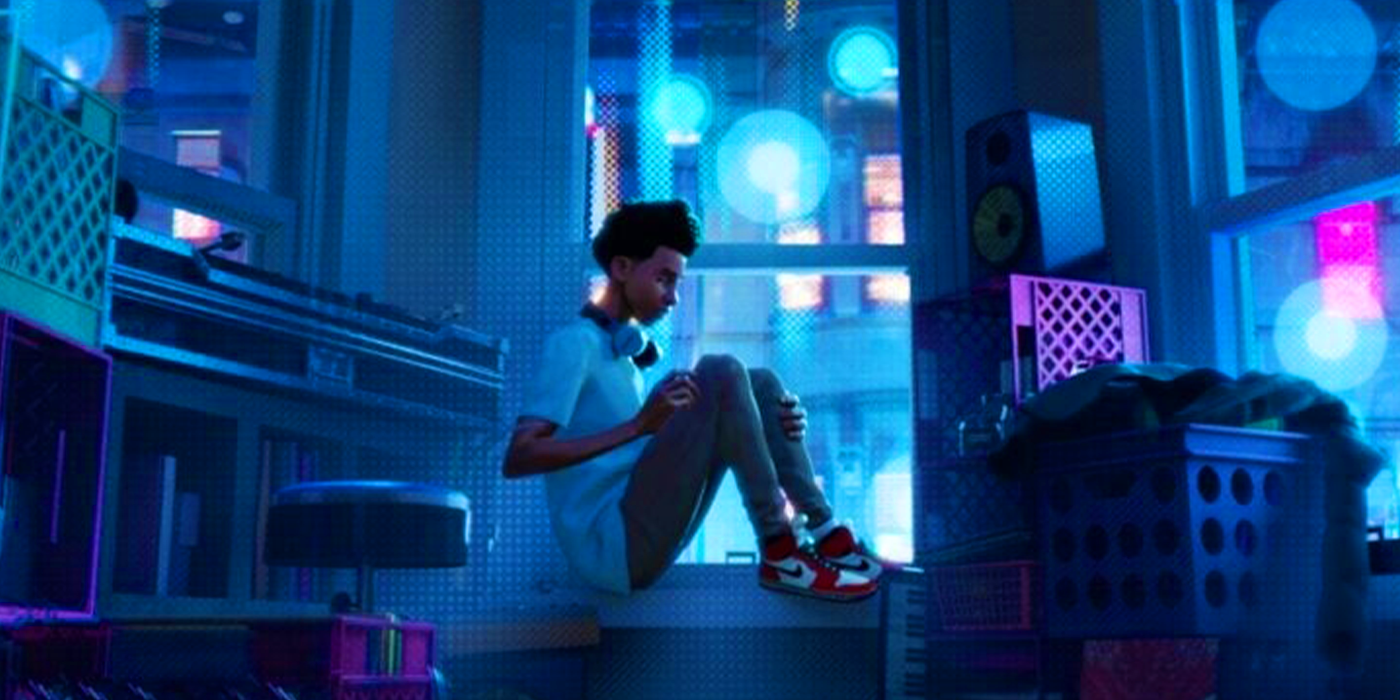 Miles Morales in The Spider Within - A Spider-Verse Story