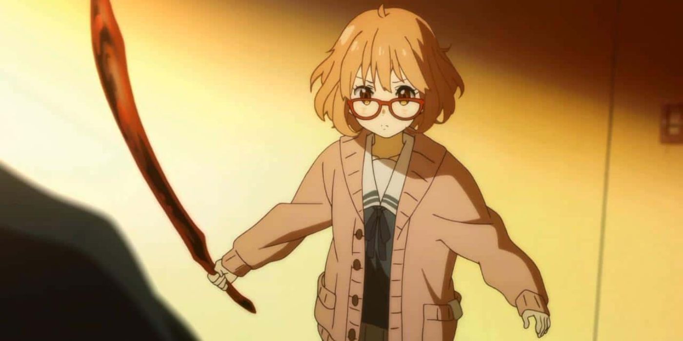 Mirai-Kuriyama-from-Beyond-The-Boundary-holding-her-blood-sword