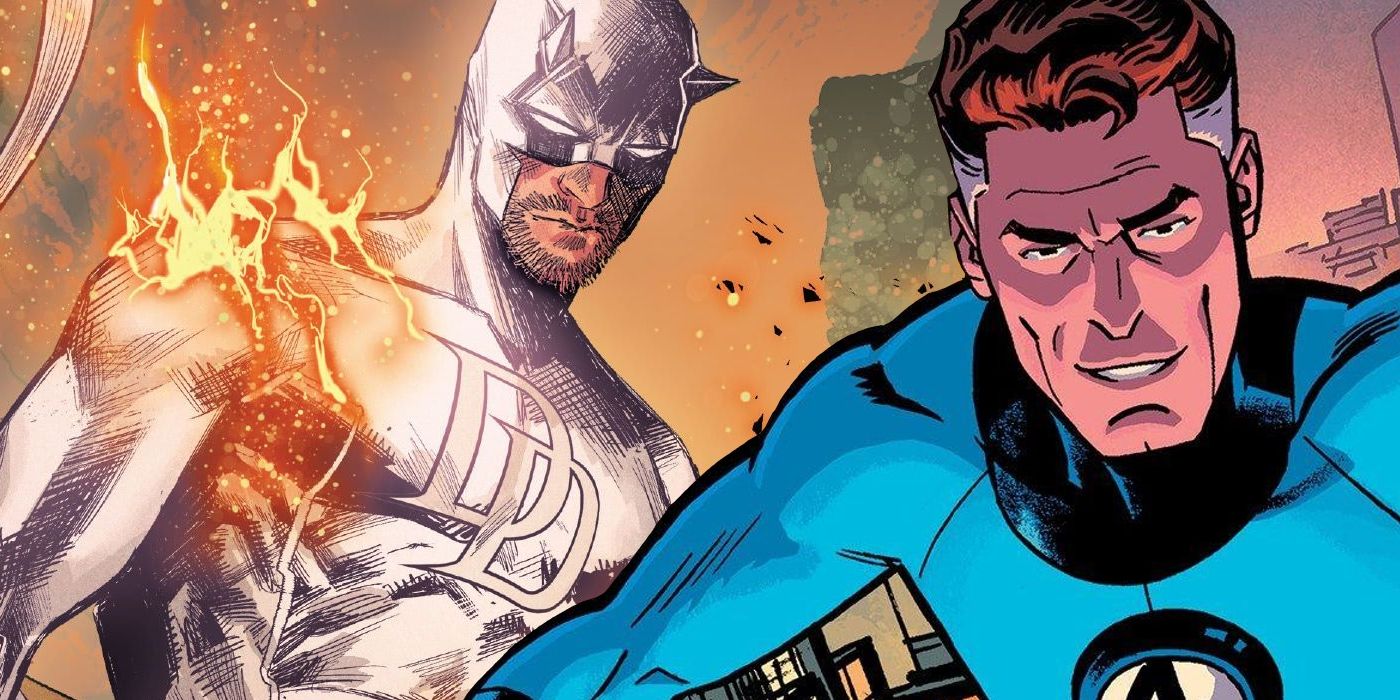 Mister Fantastic and Daredevil Marvel